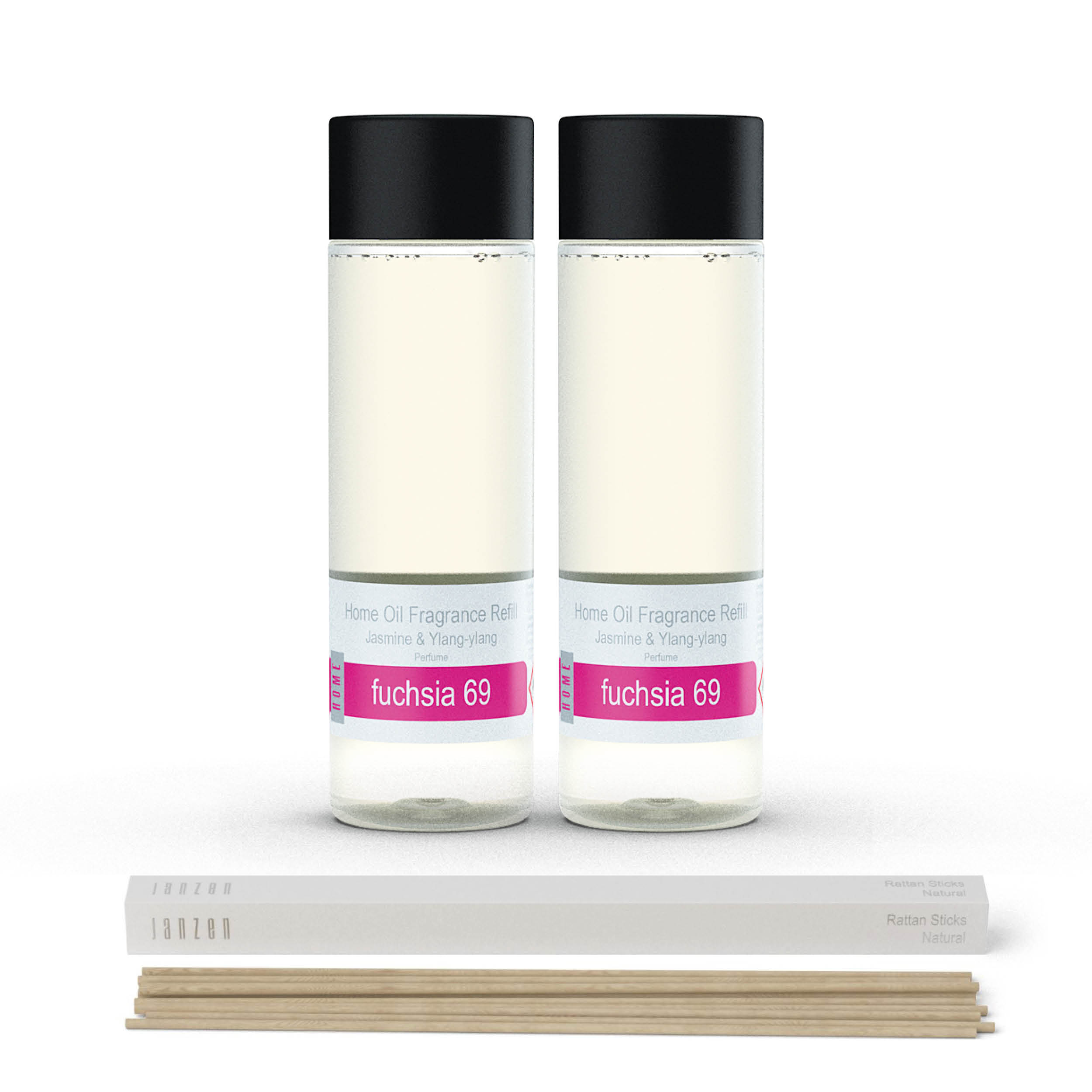 Home Fragrance Refill Black 22 2pack incl. gratis stokjes kopen? JANZEN