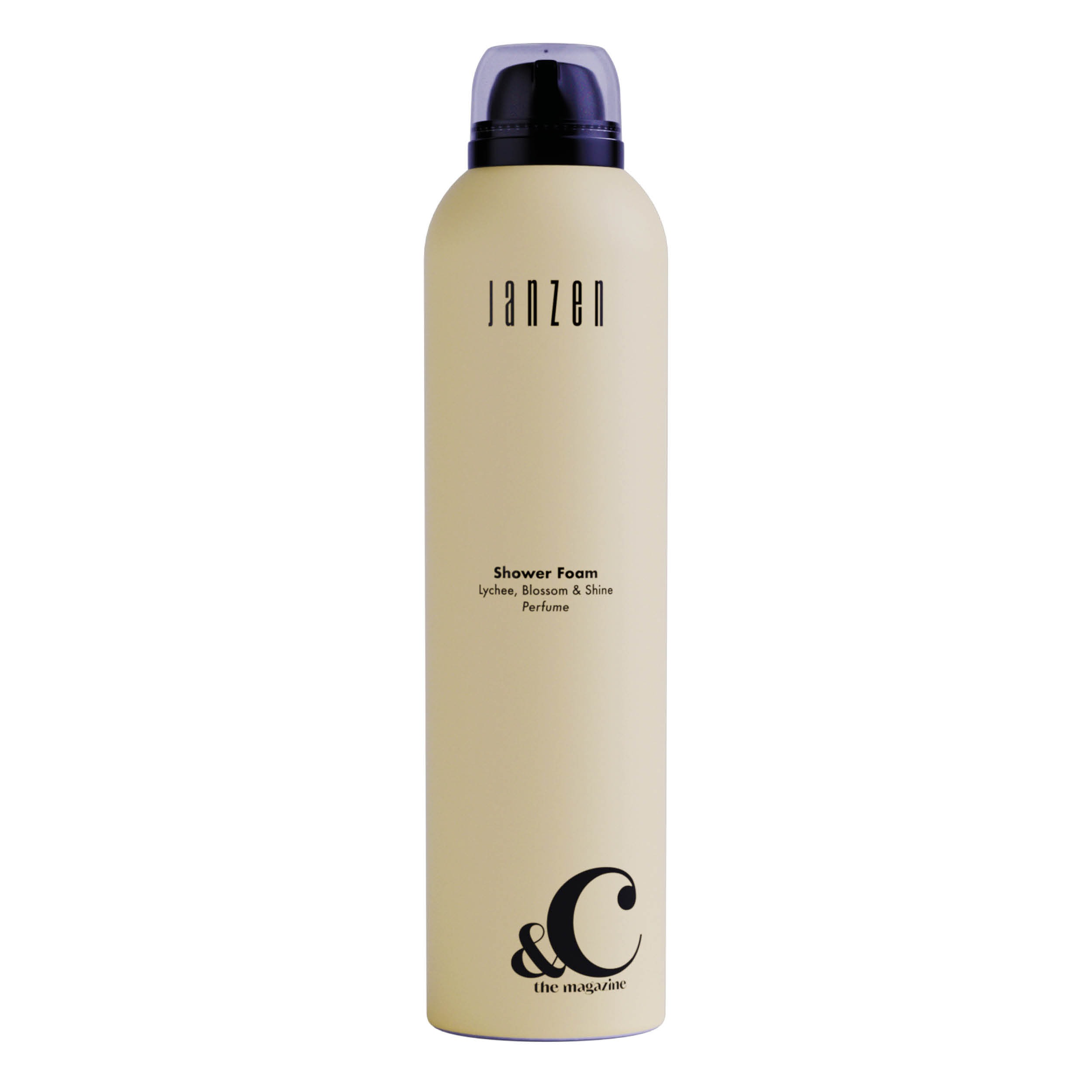 shower foam &C x JANZEN