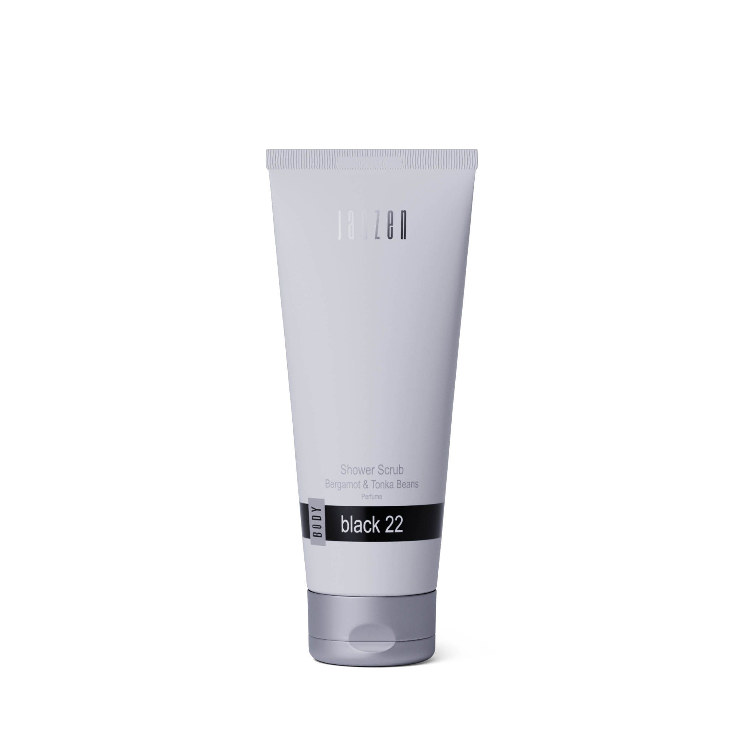 Shower Scrub Black 22