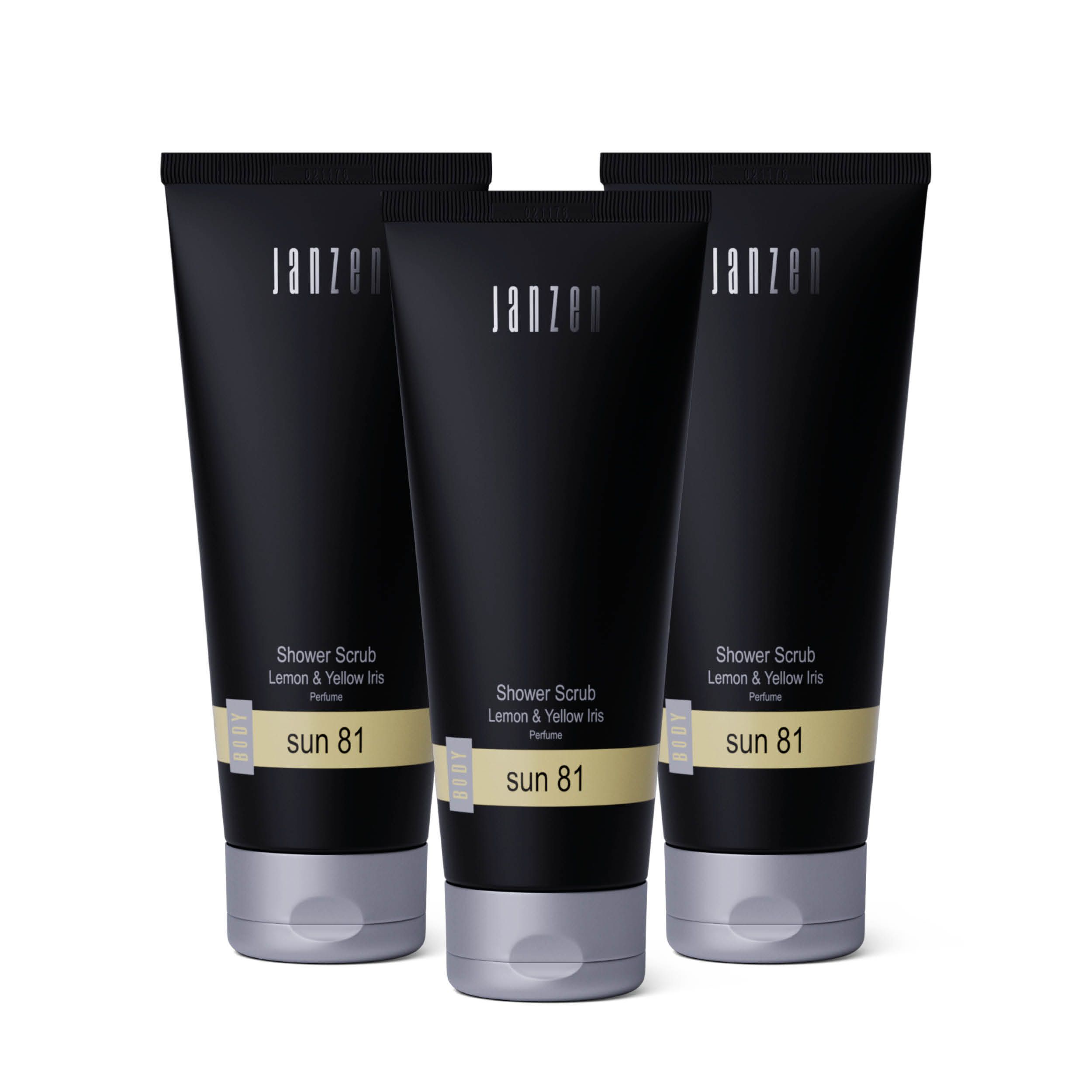 Shower Scrub Sun 81 3-pack
