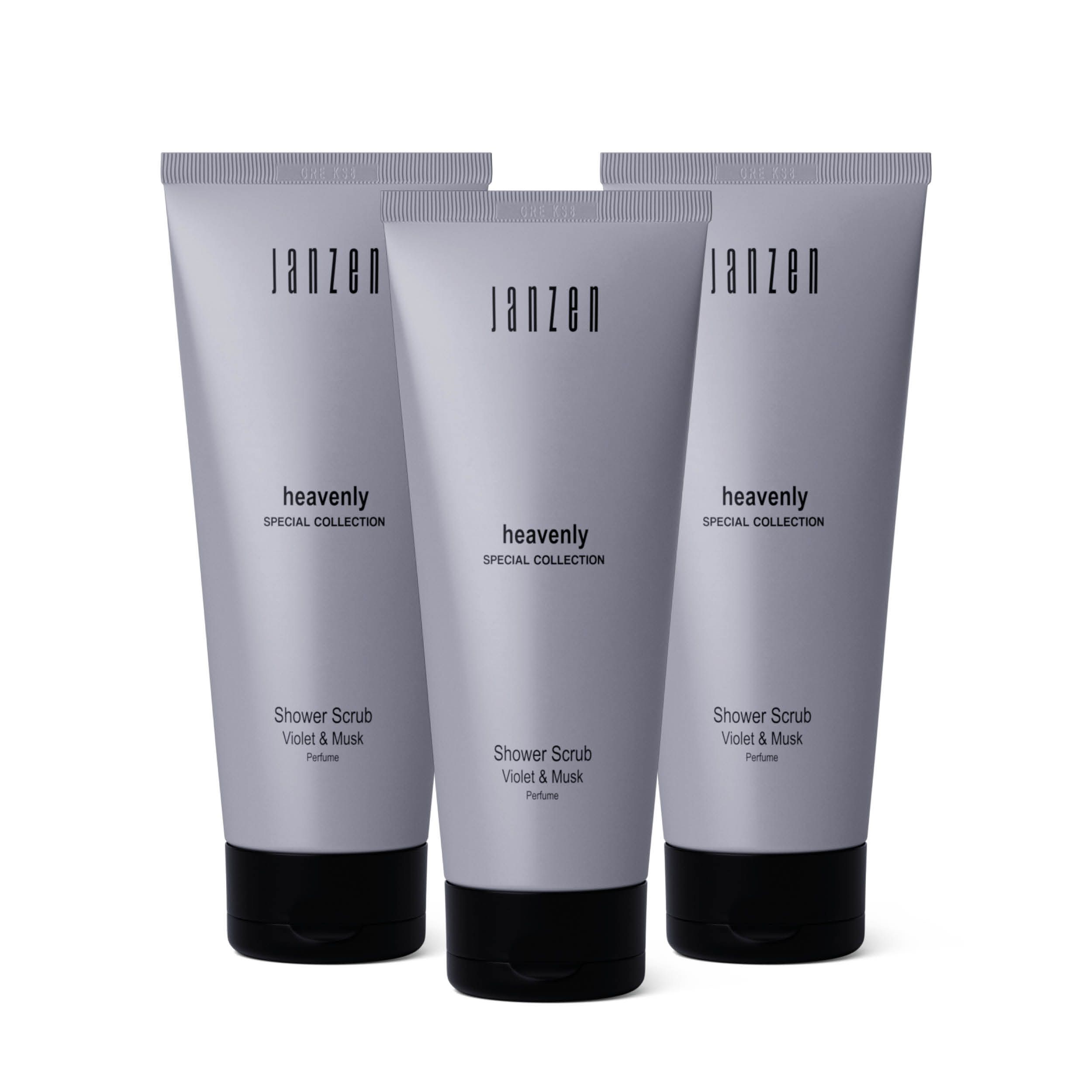 Shower Scrub Heavenly 3-pack