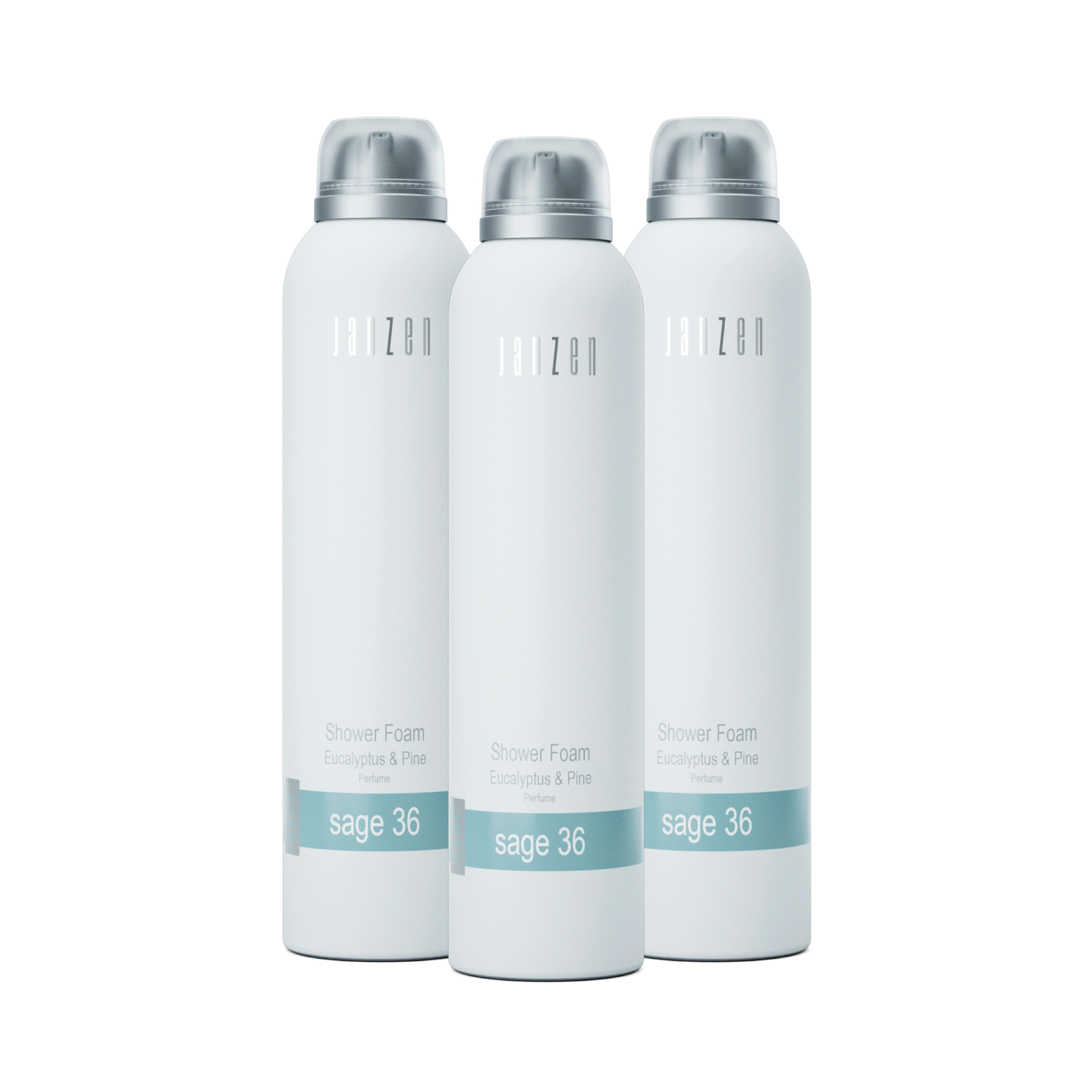 Shower Foam Sage 36 3-pack