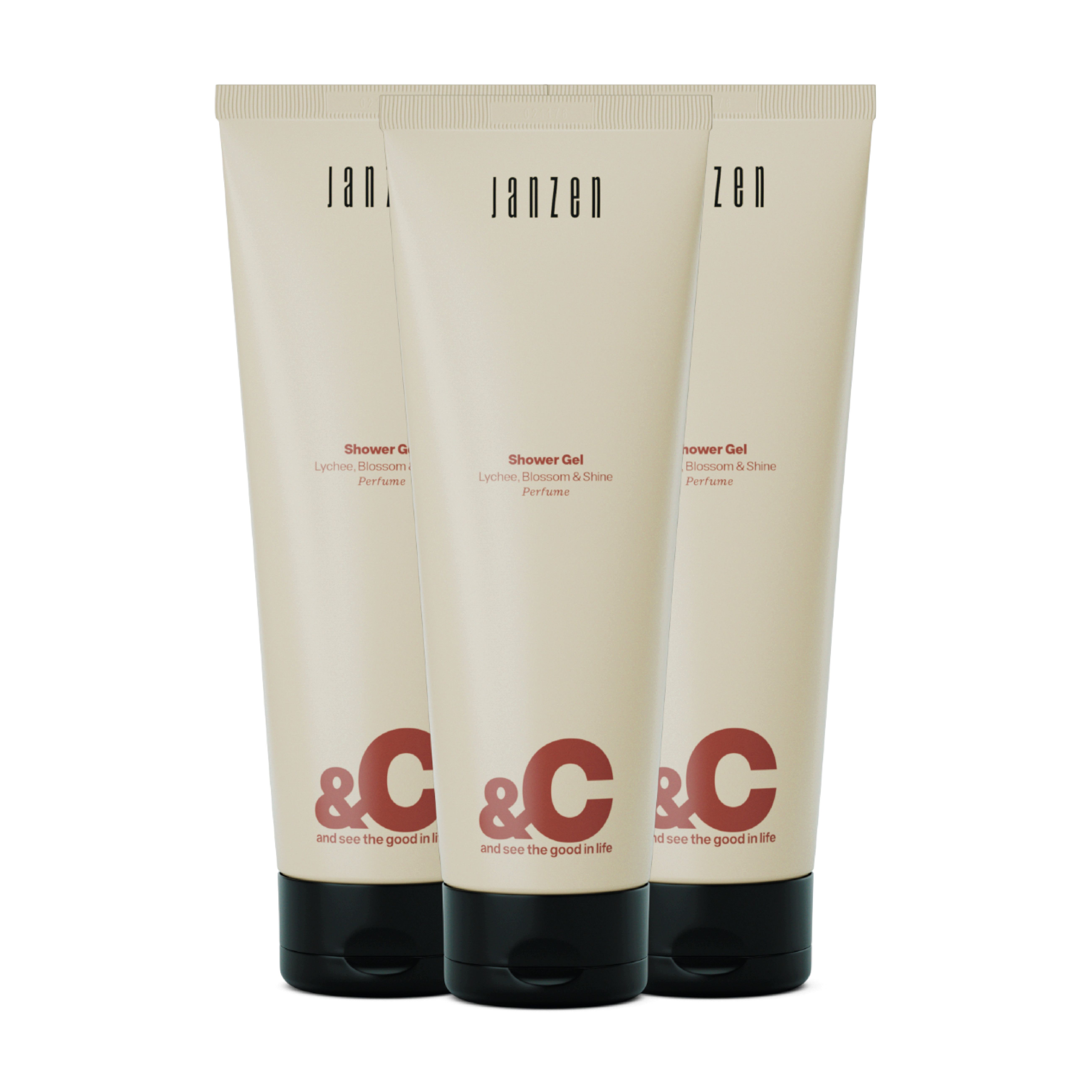 Shower Gel &C Lychee, Blossom & Shine 3-pack