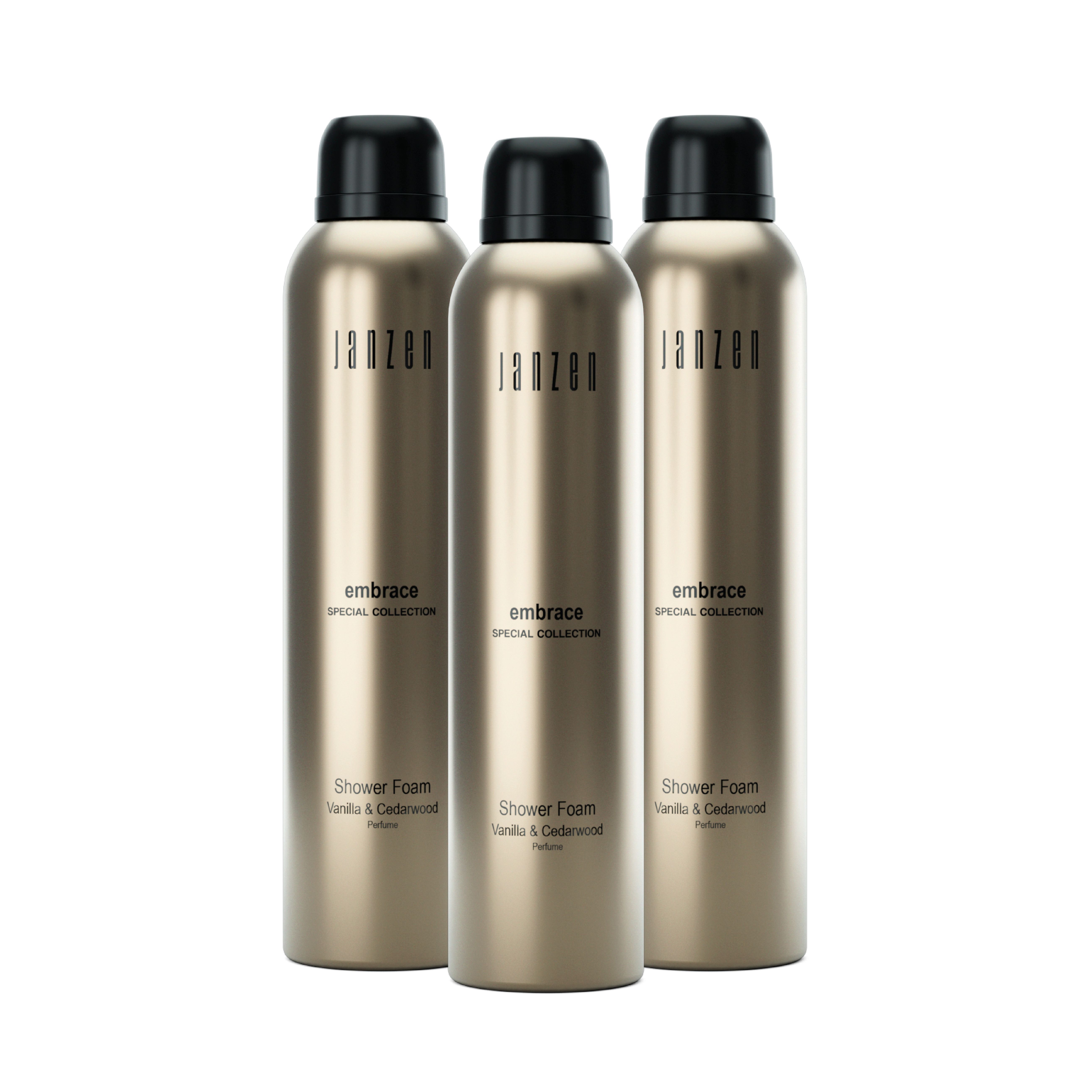 Shower Foam Embrace 3-pack