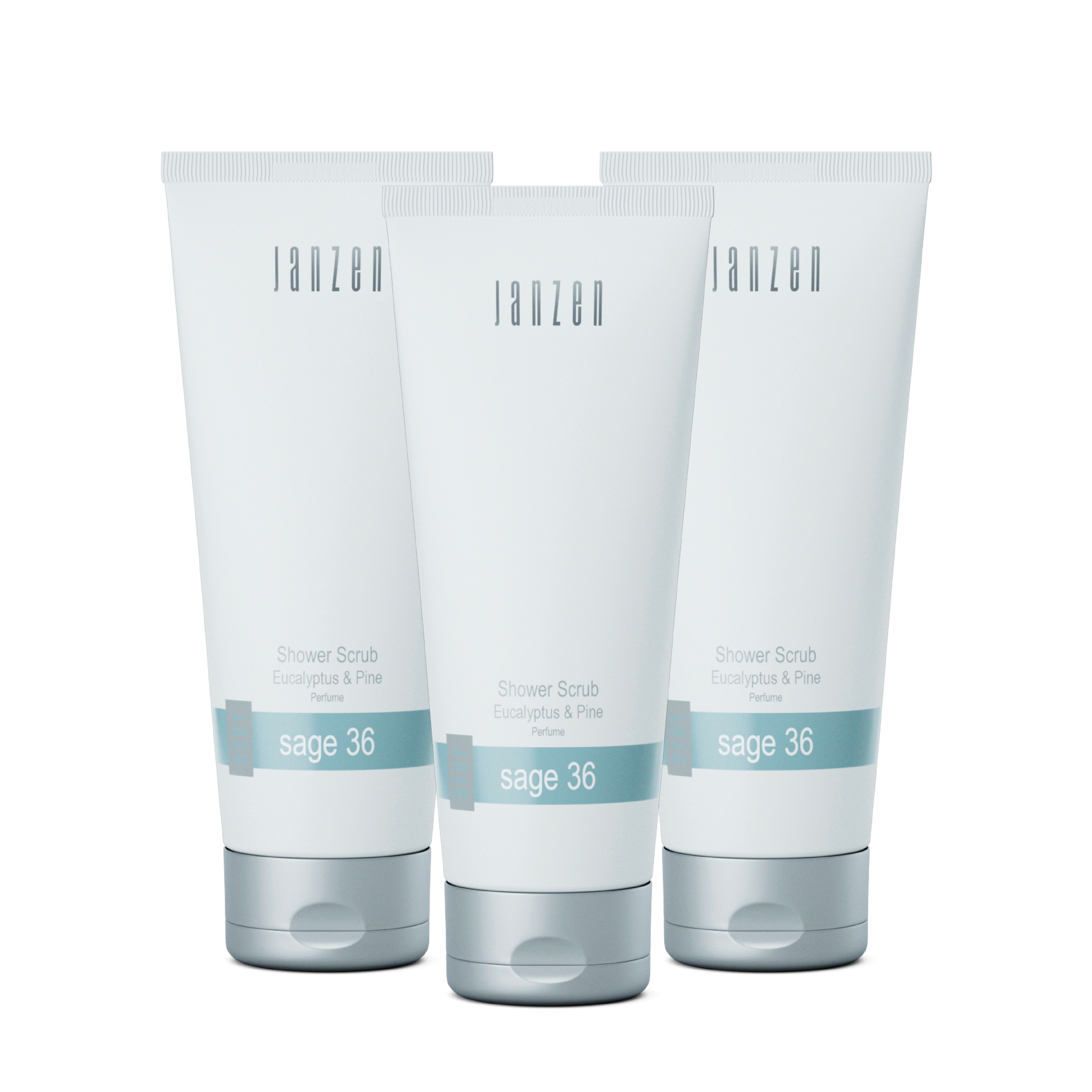 Shower Scrub Sage 36 3-pack