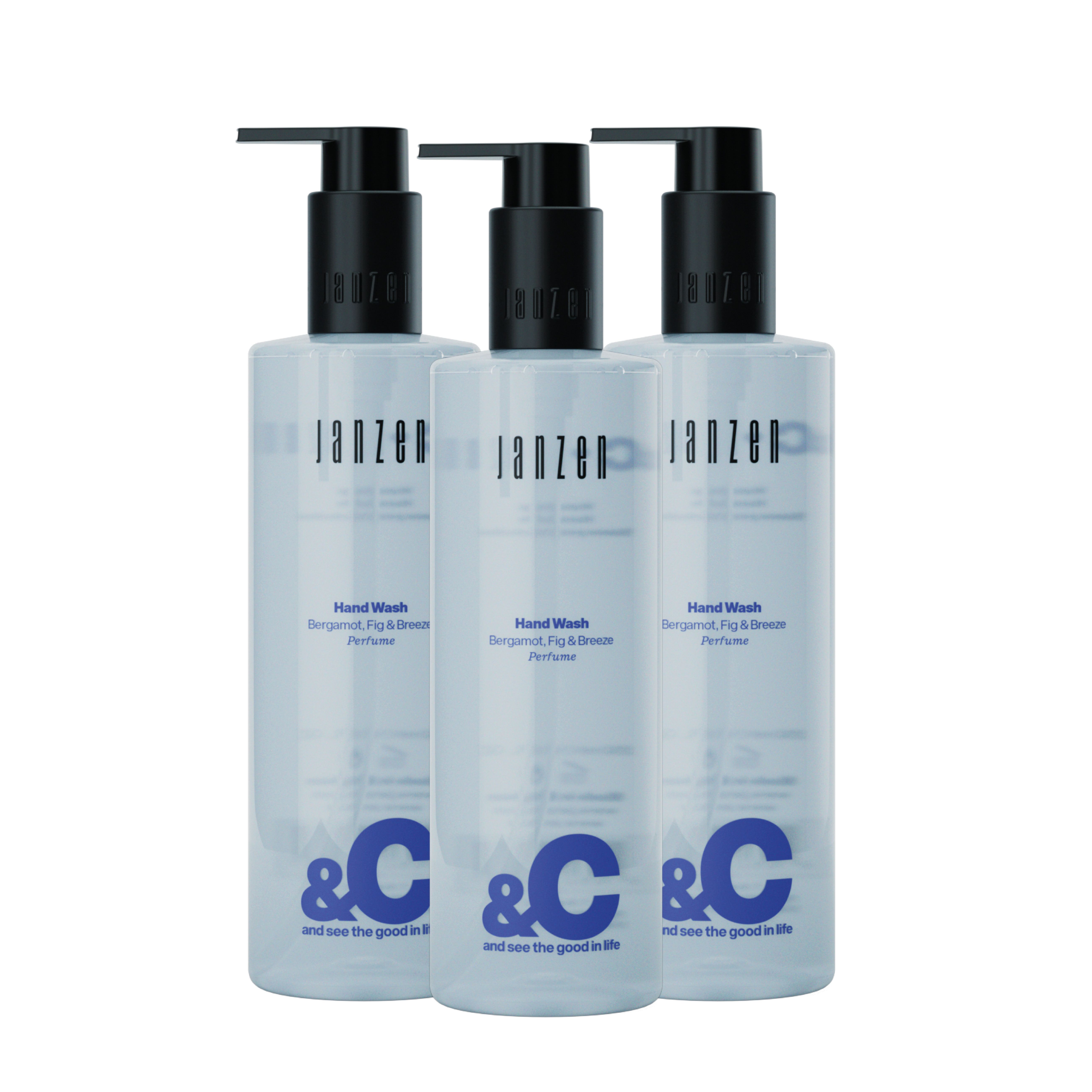 Hand Wash&nbsp;&C Bergamot, Fig & Breeze 3-pack