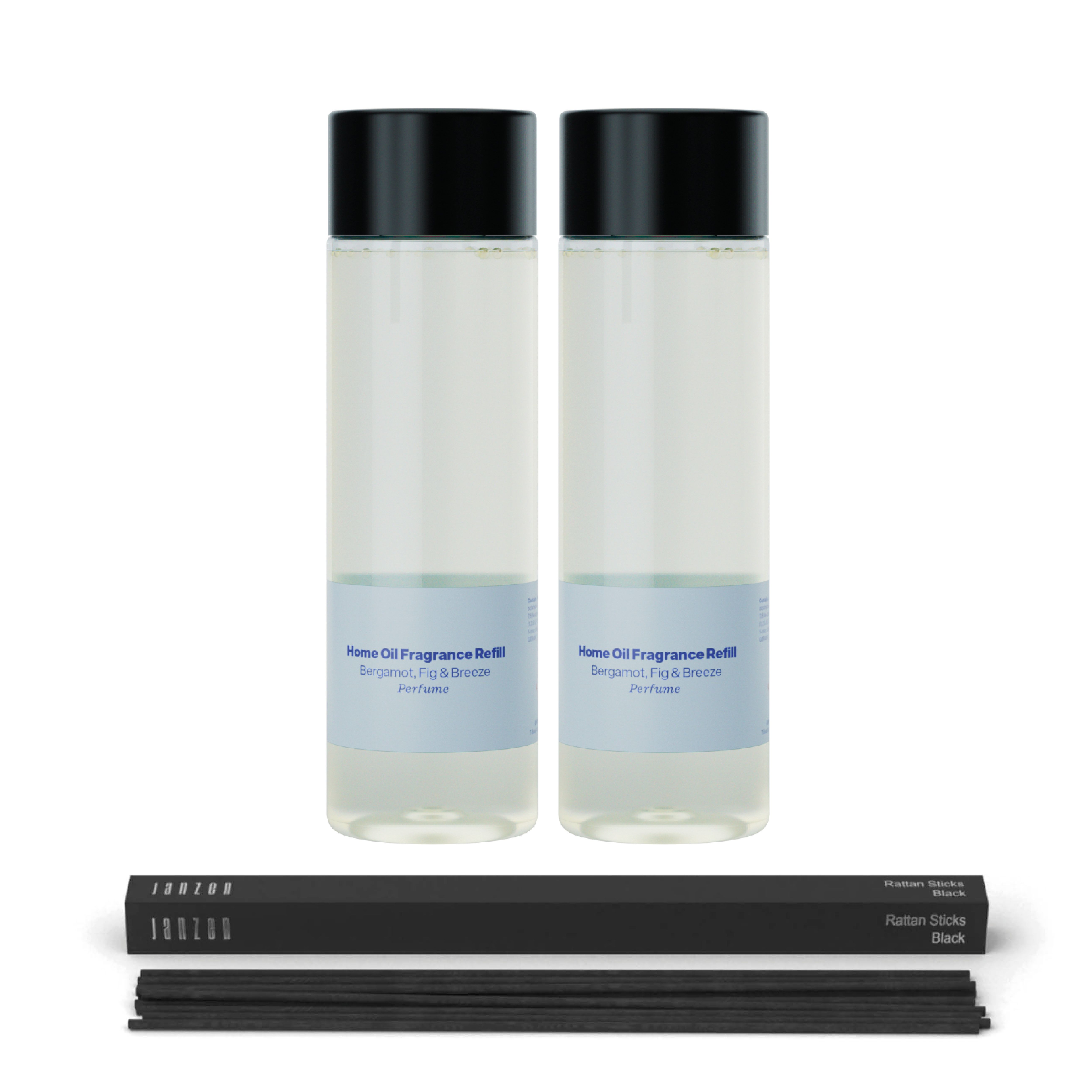 Home Fragrance Refill &C Bergamot, Fig & Breeze 2-pack Incl. Gratis Sticks