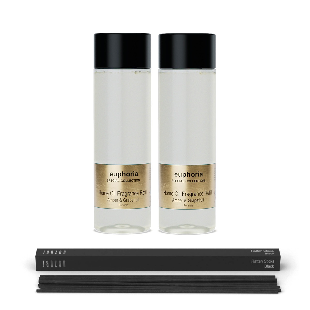 Janzen geurstokjes refill. incl gratis stokjes